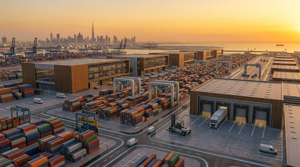 Customs clearance at the port gateway